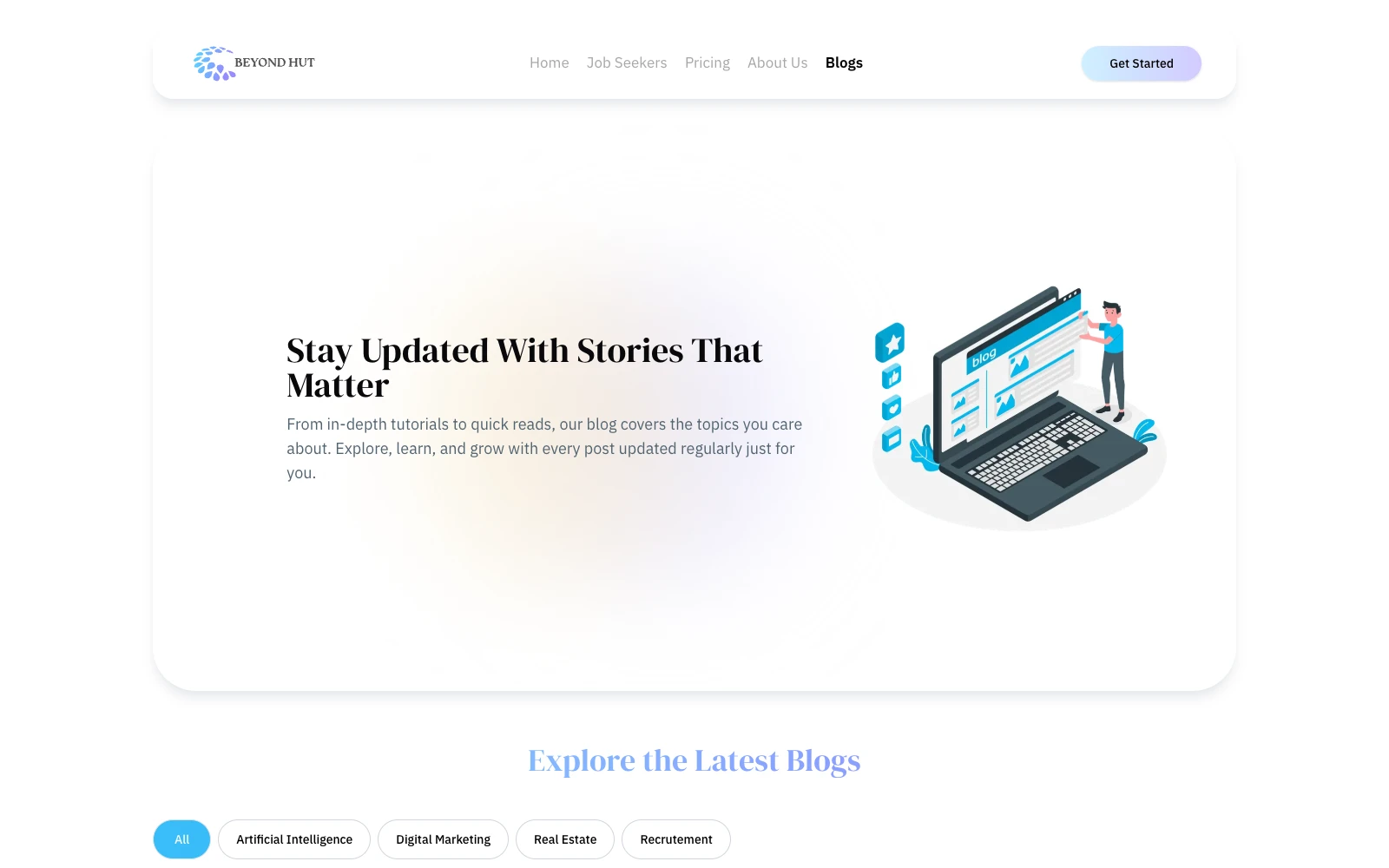 The Beyond Hut Blog page: Stay Updated With Stories That Matter