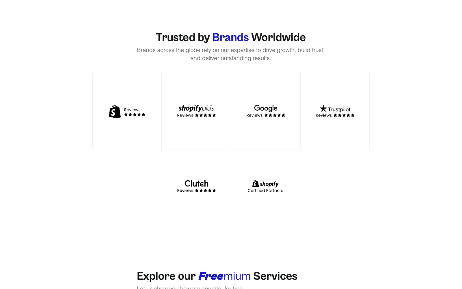 Trusted by brands worldwide.