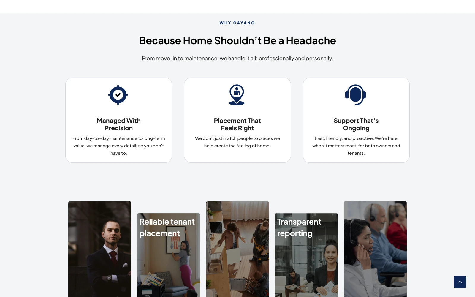 Because Home Shouldn’t Be a Headache.
