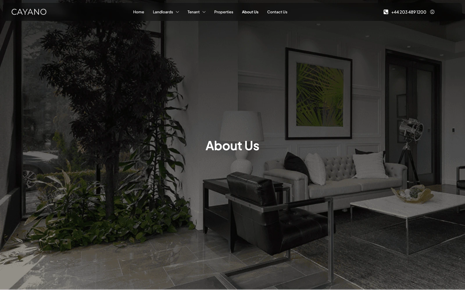 The Cayano About page: About Us